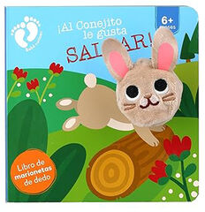 Al conejito le gusta saltar