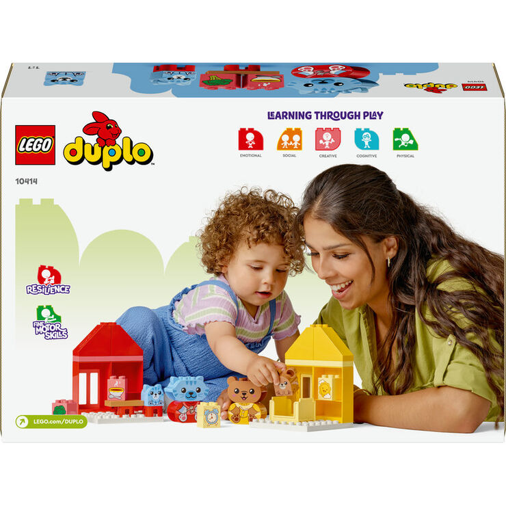 LEGO® DUPLO Rutinas Diarias: Comer y Dormir 10414