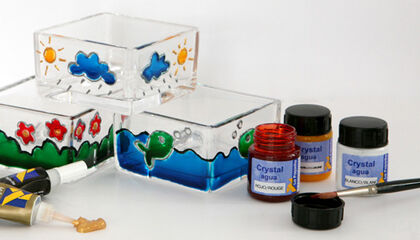 Kit Pintura de vidre La Pajarita - 6 Colors Kit Pintura de vidre La Pajarita - 6 Colors