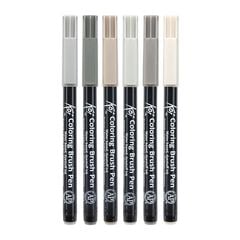 Rotuladores Brush Koi urban 6 colores