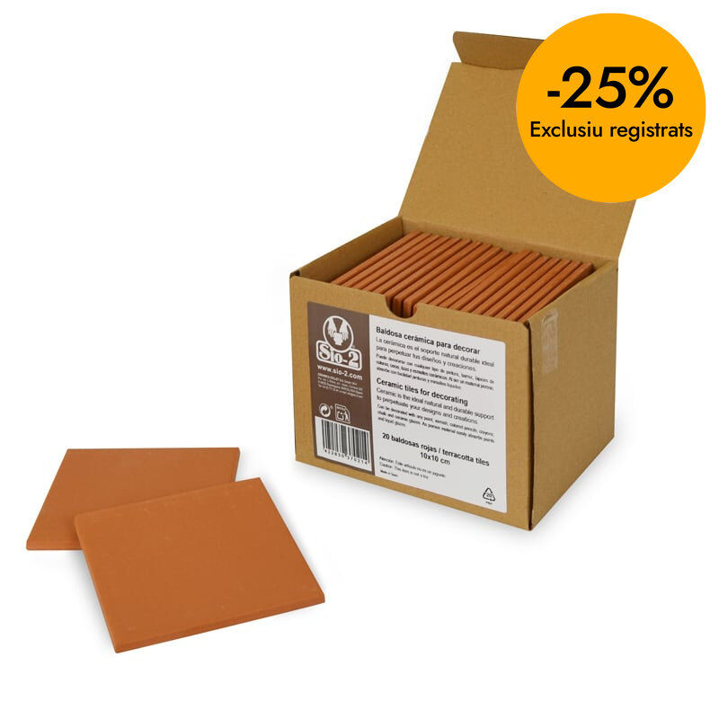 Rajola cer&agrave;mica Sio-2 10x10cm 20u