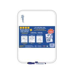 Pizarra blanca Clipper 35x25cm