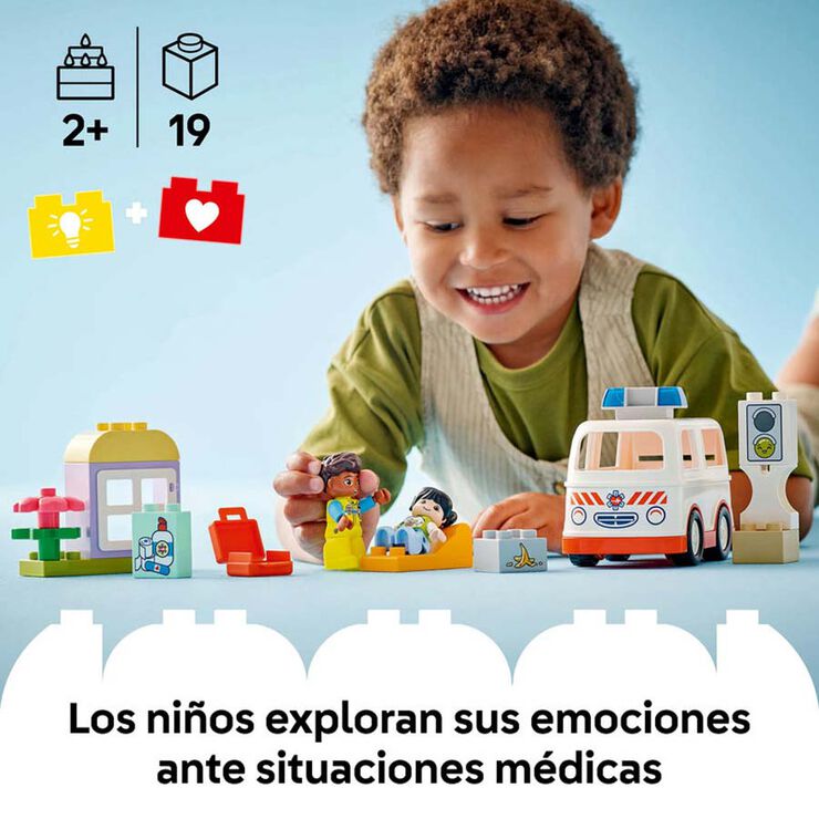 LEGO® DUPLO Town Ambulancia y Conductor 10447