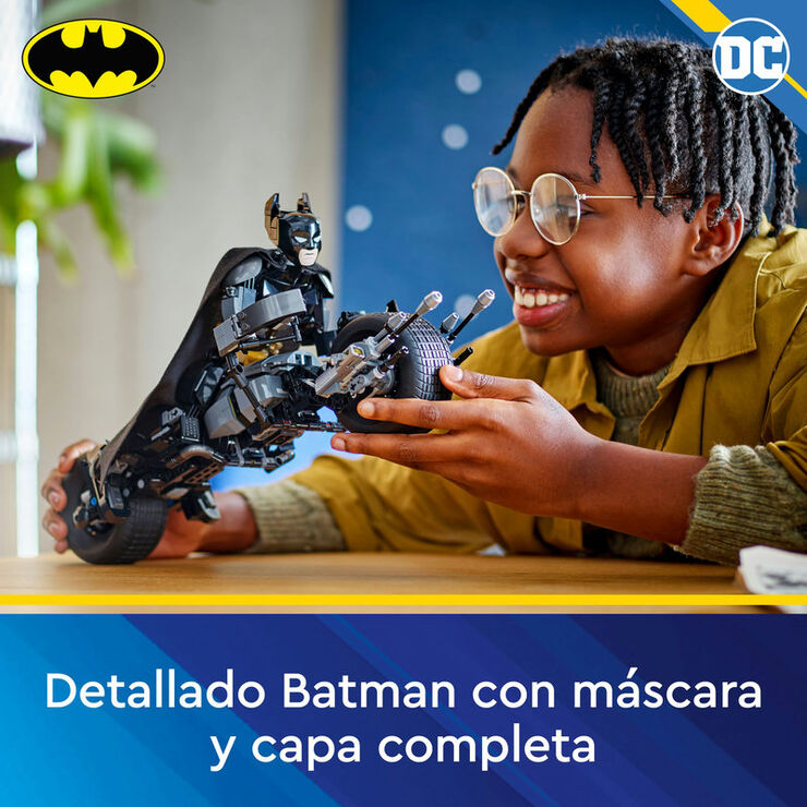 LEGO® Super Heroes Figura para Construir: Batman™ y Moto Bat-Pod 76273