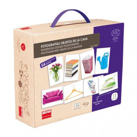 Juego did&aacute;ctico Akros Fotograf&iacute;as Objetos casa