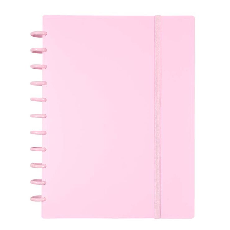 Cuaderno Ingeniox A4 100H Cuadrícula Rosa