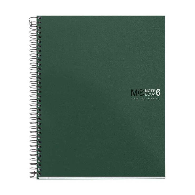 Notebook 6 Miquelrius A5 150 fulls 5x5 caqui