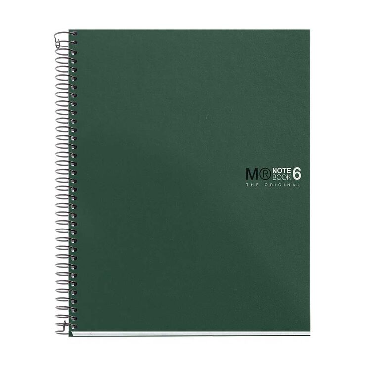 Notebook 6 Miquelrius A5 150 fulls 5x5 caqui