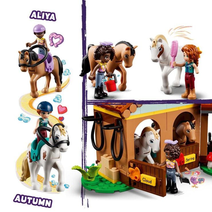 LEGO® Friends Estable d'Autumn amb Carruatge 41745