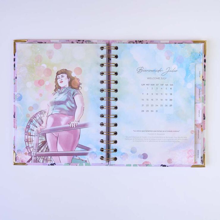 Agenda Takenote 13x18 sem/vista mult 2025 Clara