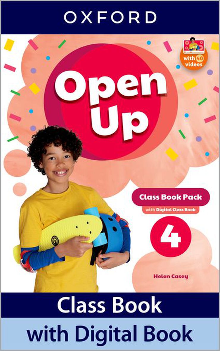 Open Up 4 Class Book Pack Oxford
