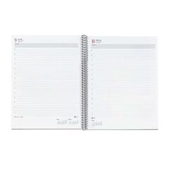 Agenda Espiral Miquelrius Pro dia/pàg mult 2026 City negre