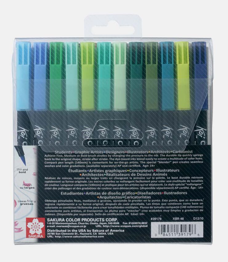 Rotuladroes Brush Pen Koi 48 colores