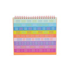 Calendario sobremesa 2026 cast Ready, Steady...Go!