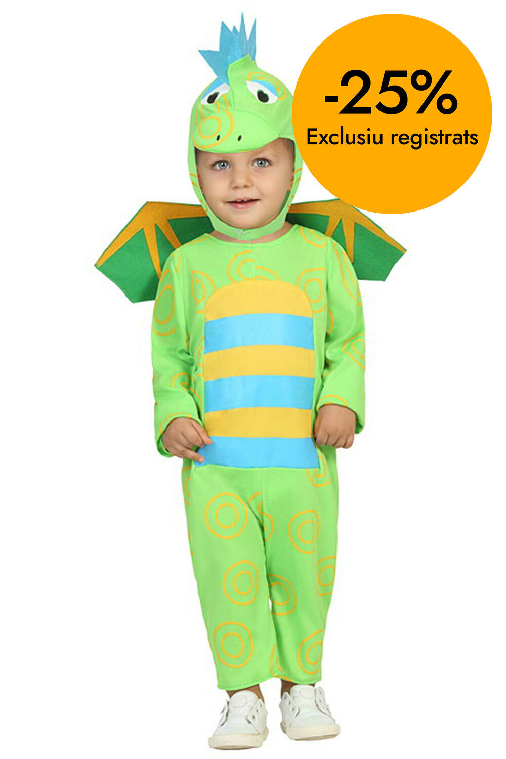 Disfraz Drag&oacute;n Talla 0/6 meses