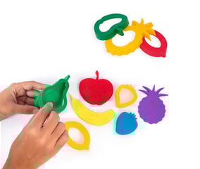 Moldes para pasta modelar Frutas Jovi 6u