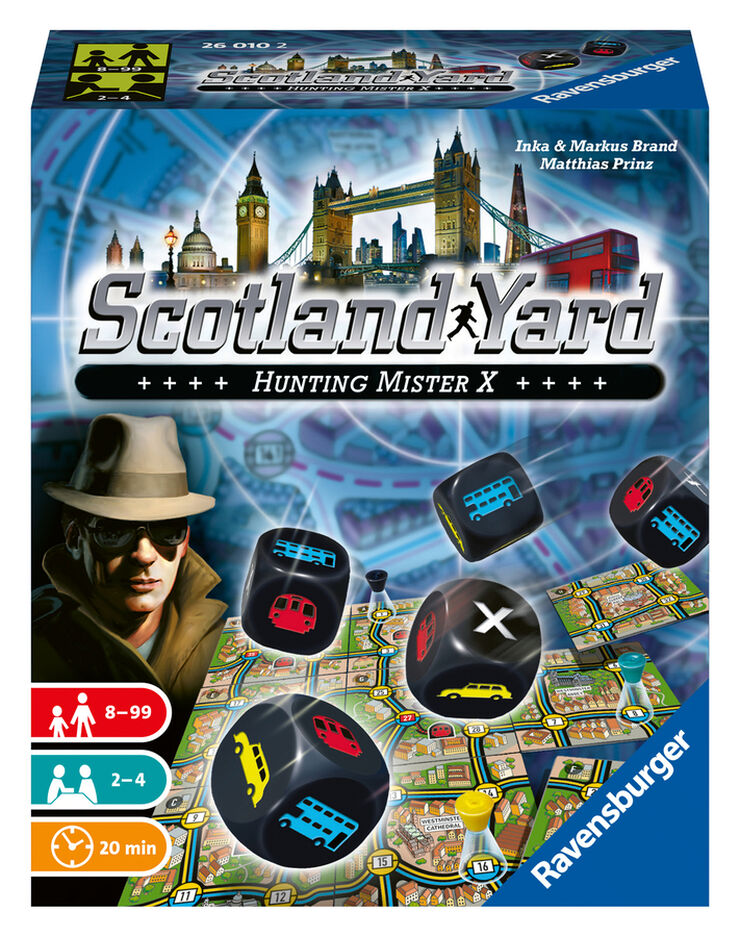 Scotland Yard - Juego de dados