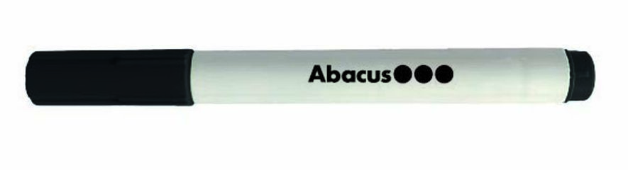 Marcador Pissarra blanca Abacus negre