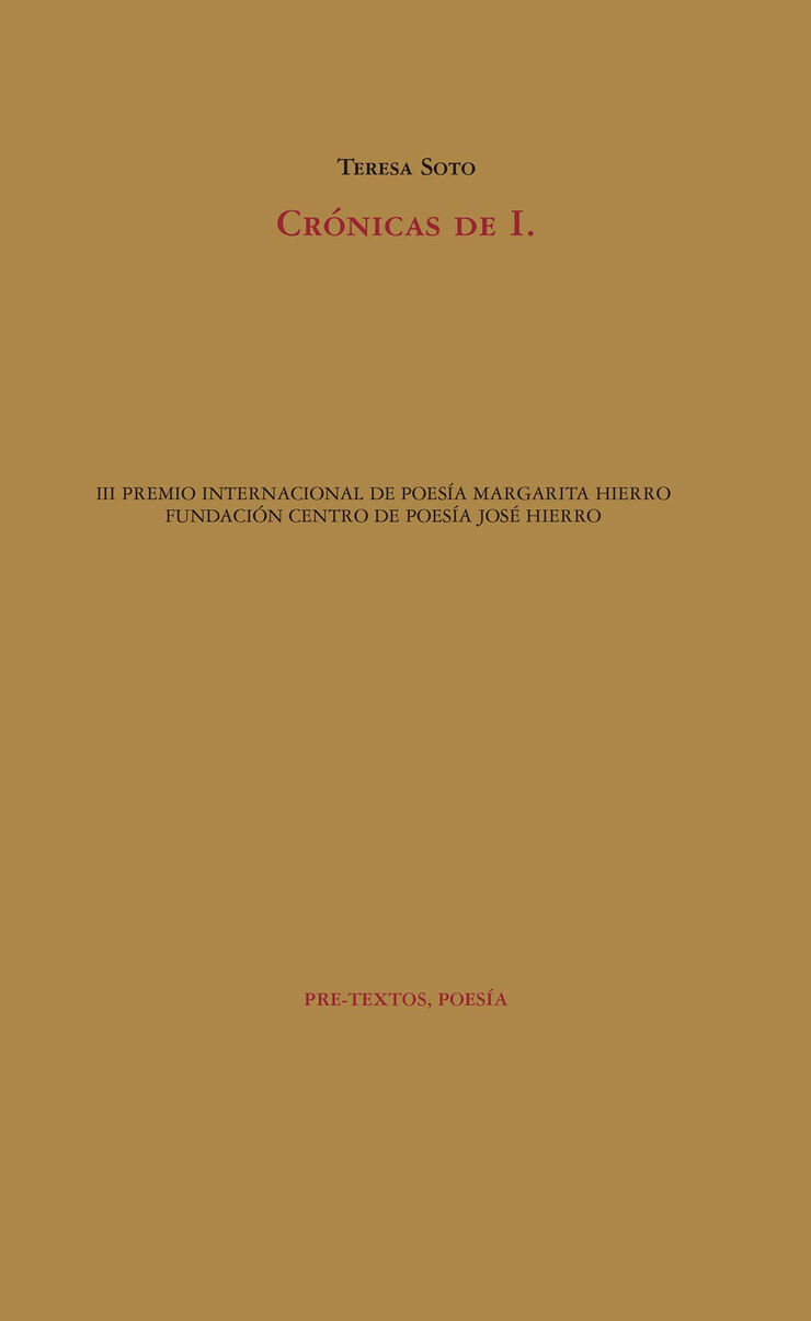 Cr&oacute;nicas de I.