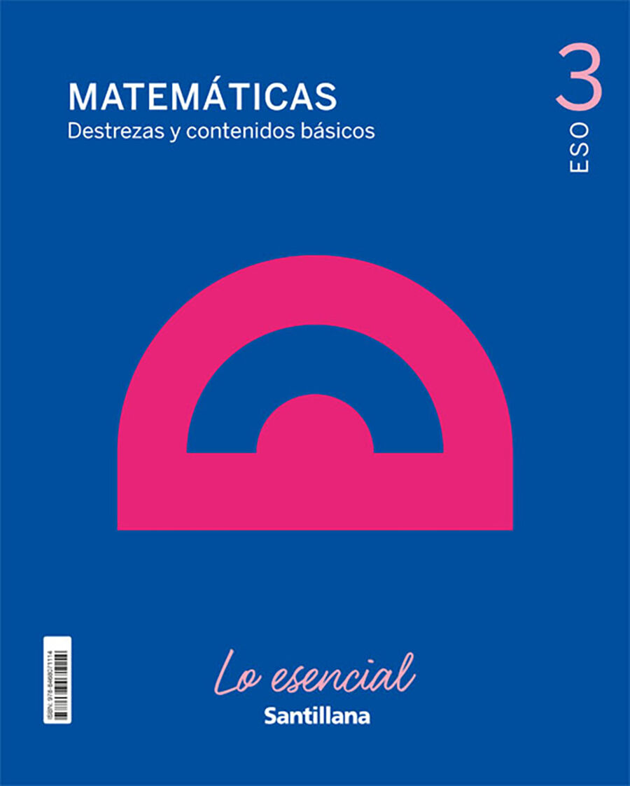 Matem&aacute;ticas Esencial 21&ordm; ESO 3 Santillana Text 9788468071114