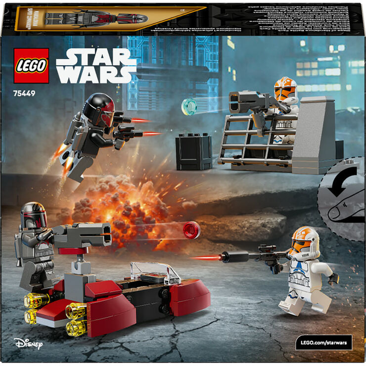 LEGO® Star Wars TM Pack de Combat: Setge de Mandalore 75449