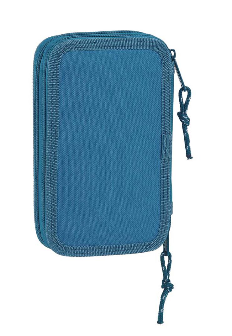 Plumier doble Blackfit 8 azul