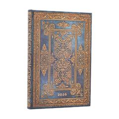 Agenda Paperblanks Luxe Blau Mini apaïsada setm/vista cas 2026 Agenda Paperblanks Luxe Blau Mini apaïsada setm/vista cas 2026