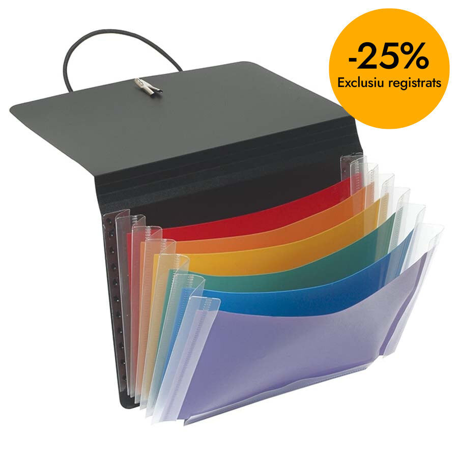 Carpeta acordi&oacute; rebuts Rainbow 6 separadors