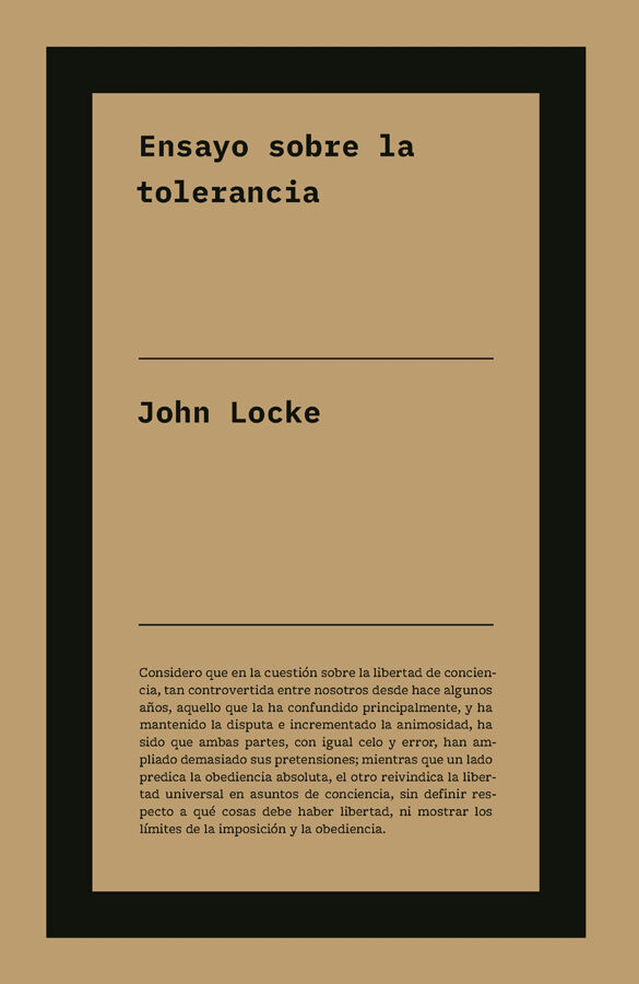 Ensayo sobre la tolerancia
