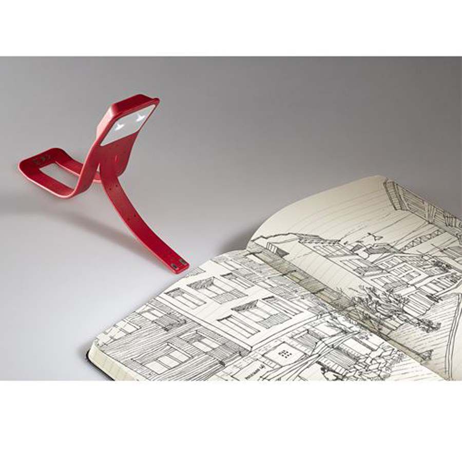 Llum de Lectura Moleskine vermell