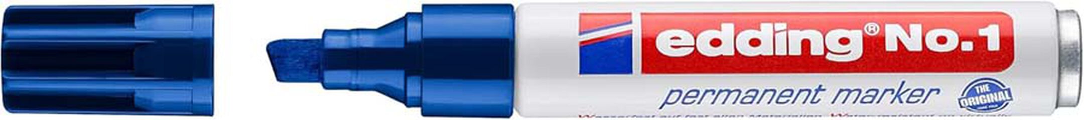 Rotulador permanente Edding No.1 azul