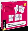 Letras magnéticas Nathan cursiva