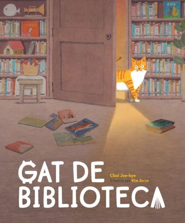 Gat de biblioteca