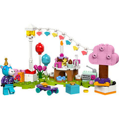 LEGO® Animal Crossing Fiesta de cumpleaños de Azulino 77046