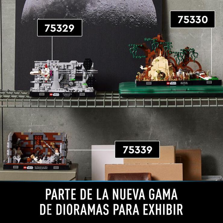 LEGO® Star Wars Diorama: Atac a l'Estrella de la Mort 75329