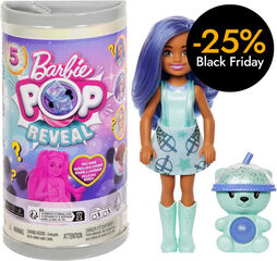 Barbie Chelsea Pop Reveal Bubble Tea Assortit