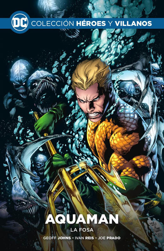 Colecci&oacute;n H&eacute;roes y villanos n&uacute;m. 16: Aquaman: La fosa