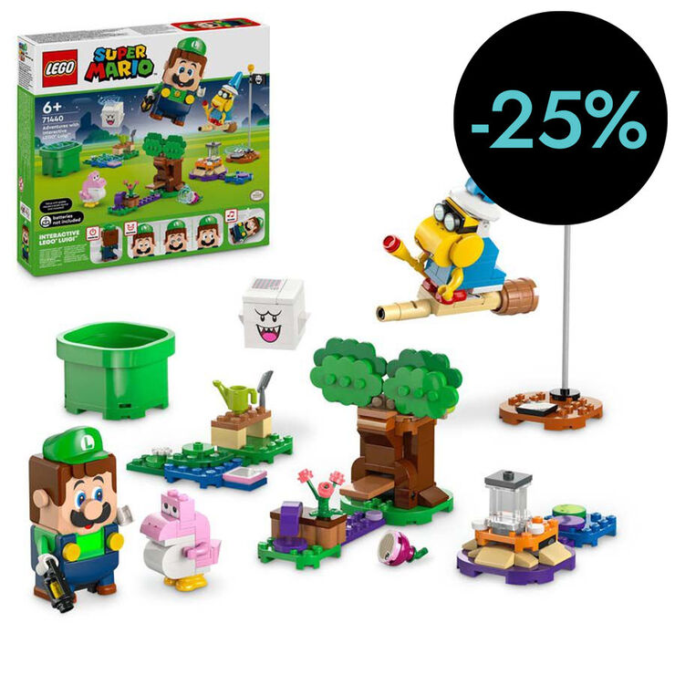 LEGO® Super Mario Aventures Interactives amb LEGO® Luigi™ 71440