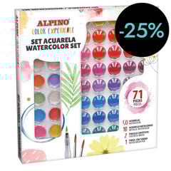 Set Acuarela Alpino Color Experience 71 colores