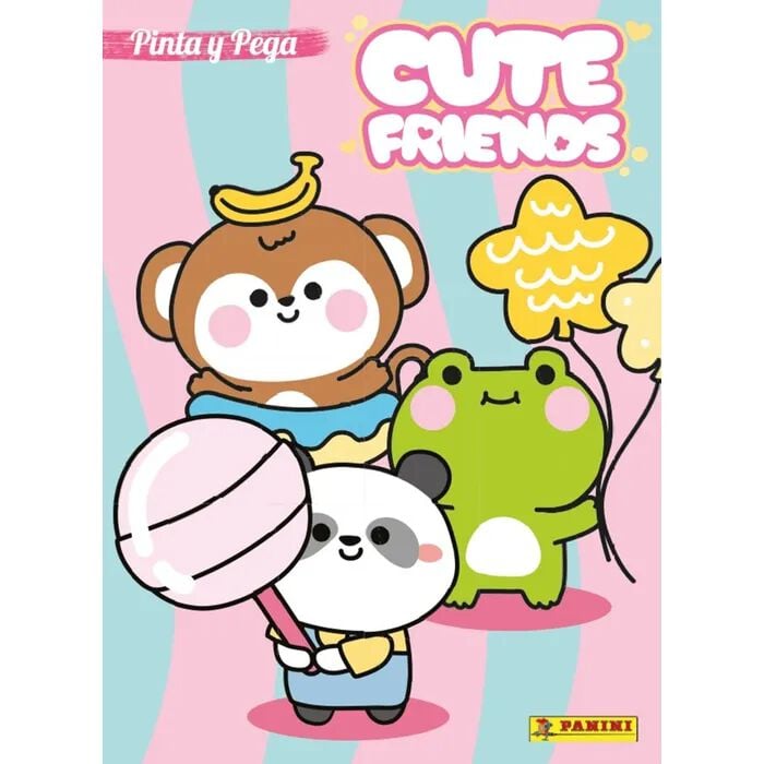 Cute Friends - Pinta y pega n.47