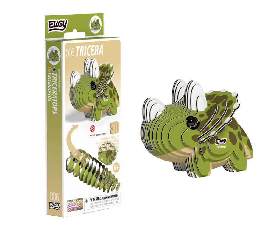 Puzzle 3D Eugy Triceratops