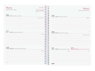Agenda Finocam Design Collection E10 sem/vista horizontal cas 2026 Ahora
