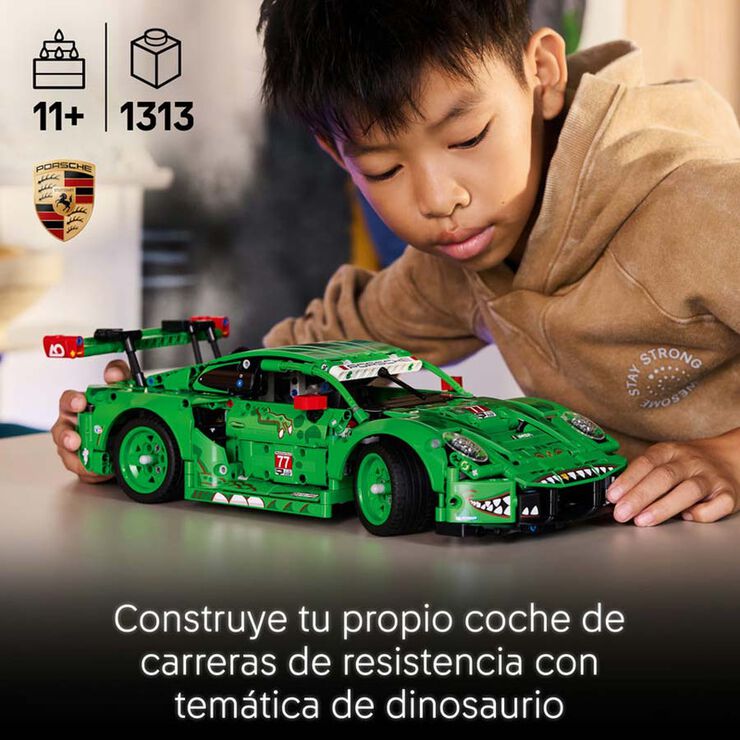 LEGO&reg; Technic Cotxe Porsche 911 GT3 R REXY AO Racing 42224