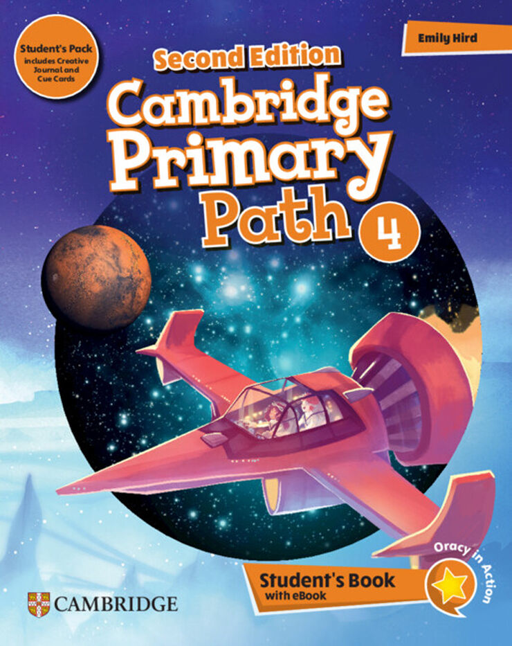 Cambridge Primary Path Level 4 Student's  Book with My Creative Journal, Cue Card