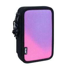 Plumier 2 pisos Milan Sunset negre/rosa