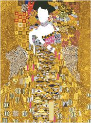 Diamond Dotz Woman en Gold-G. Klimt