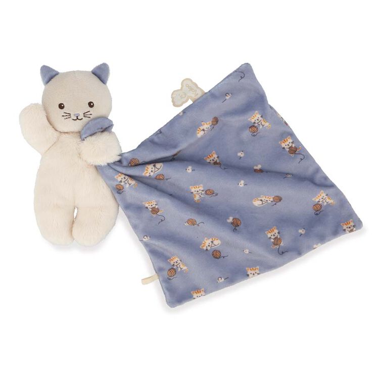 Manta Doudou &ndash; Gato Lila