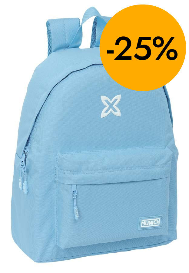Mochila Munich Basic azul claro