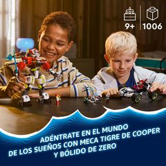LEGO® DREAMZzz Meca Tigre de Cooper i Bòlid de Zero 71497