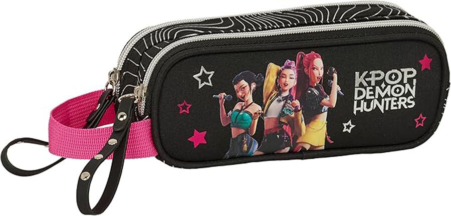 Estuche Doble Safta Energy K-Pop Demon Hunters
